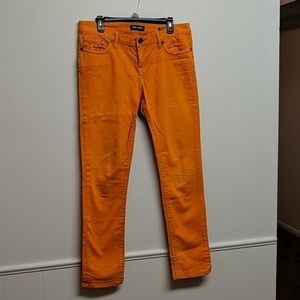 MEK Orange Jeans